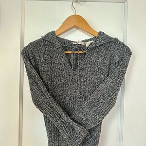 Faded Glory Charcoal Knit Hoodie